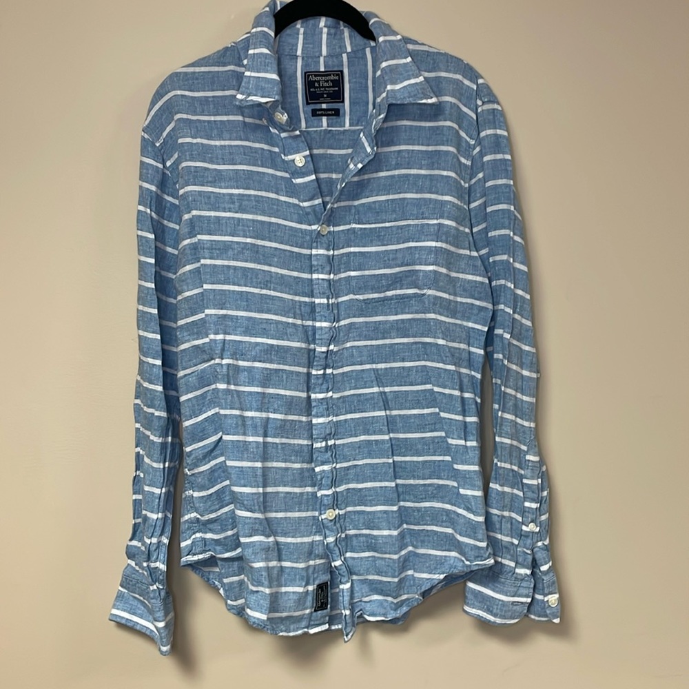 Abercrombie & Fitch Linen Button Up